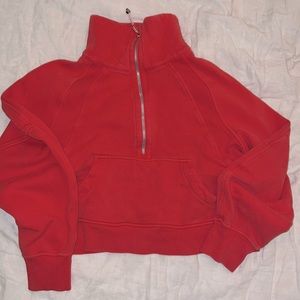 Lululemon Scuba oversized half zip